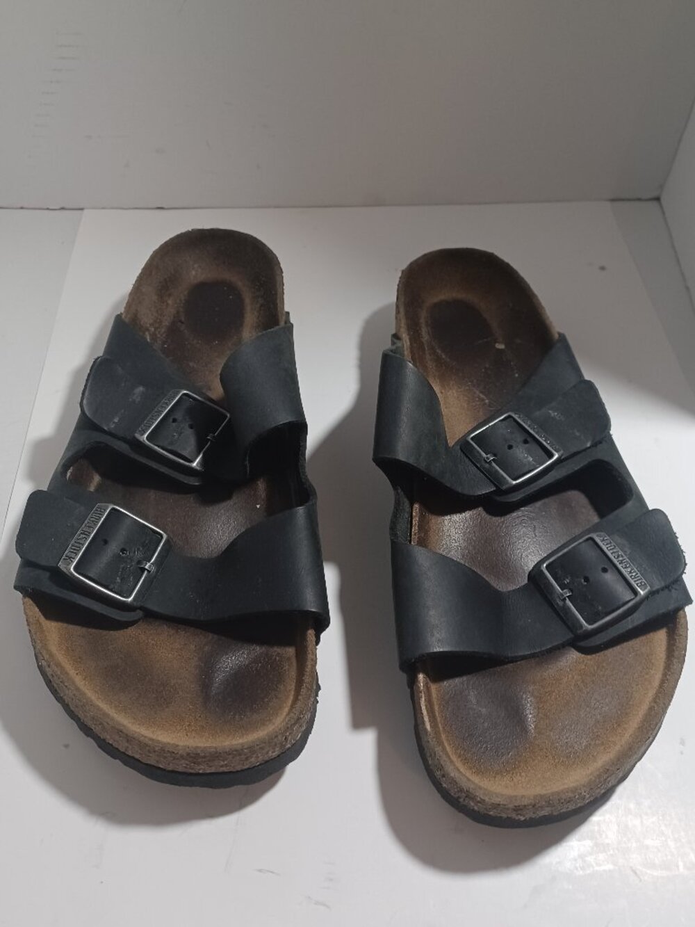 Birkenstock Black Leather Men's US Size 10 - 10.5